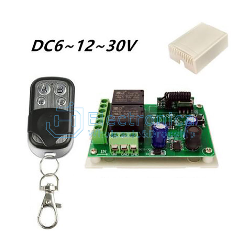 KR2402A-4 2 Channel Wireless Remote Control Switch-JH B2B Wholesale ...